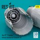 1/32 Su-27 Flanker Exhaust Nozzles for Trumpeter Kit