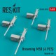 1/48 Browning M50 Machine Gun (4pcs)