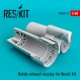 1/48 Dassault Rafale Exhaust Nozzles for Revell Kit