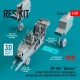 1/48 OV-10A "Bronco" Cockpit, Landing Gears, Wheels bay and weighted Wheels set for ICM