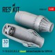 1/48 F-15 (A/B/C/D/E/J) Closed Exhaust Nozzles for Great Wall Hobby Kit
