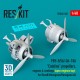 1/48 PBY-5/5A/ OA-10A Catalina Propellers/Engines n Cowlings (Open) for Revell/Hasegawa