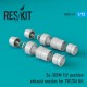 1/72 Su-30SM Fly Position Exhaust Nozzles for Zvezda kits