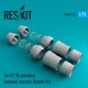1/72 Sukhoi Su-57 Fly Position Exhaust Nozzles for Zvezda kits