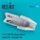 1/72 General Dynamics F-16 Fighting Falcon F100-PW Closed Exhaust Nozzles for Hasegawa