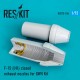 1/72 McDonnell Douglas F-15 (I/K) Eagle Closed Exhaust Nozzles for GWH Kit