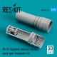 1/72 RA-5C Vigilante Exhaust Nozzles Early Type for Trumpeter Kit