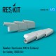 1/72 Hawker Hurricane MK1A Exhaust for Hobby 2000 Kit