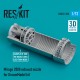 1/72 Mirage 2000 Exhaust Nozzle for DreamModel kit (3D printing)