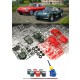 1/24 Gift Set - 100 Years Jaguar (2 kits w/paints, glue)