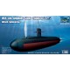 1/350 USS Los Angeles Class Flight II (VLS) Attack Submarine