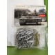 1/35 WWII German Tiger Late Production Metal Tracks w/Single Pins