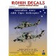 1/48 AAAC ARH Tiger Helicopter Decals for Italeri kits