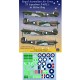 Decals for 1/48 Royal Australian Air Force 75 Squadron P-40E's at Milne Bay
