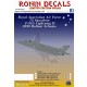 1/32 RAAF 75 Sqn F-35A Lightning II 2020 Decals for Italeri kits