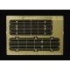1/35 Photo-etched Engine Grill Screen for T34 Russian Tank kits