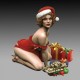 75mm Scale Pin-Up Christmas