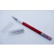 Metal Penknife with 6 Alloy Blade set