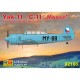 1/72 CSSR/Hungarian/Polish/Mali Yak-11 / C-11 "Moose"