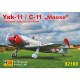 1/72 War Birds Yak-11 / C-11 "Moose"