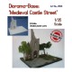 1/35 Diorama Base: Medieval Castle Street
