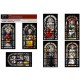 1/35 Romanic Church Stained Glass Windows No.3
