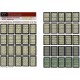 1/35 Printed Accessories: Lead-Glass Windows (green)
