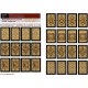 1/35 Printed Accessories: Lead-Glass Windows (yellow)