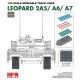 1/35 Workable Track Links for LEOPARD 2A5/A6/A7