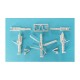 1/48 F-14 Tomcat Landing Gear for Academy kits (white metal)