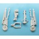 1/48 Sea Harrier Landing Gear for Kinetic kits (white metal)