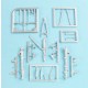 1/48 Sukhoi Su-27 Flanker Landing Gear for Great Wall Hobby kits
