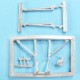 1/72 Boulton Paul Defiant Landing Gear for Airfix kits (white metal)