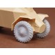 1/35 39M Csaba Armoured Car Wheels Set (Firestone) for Hobby Boss kit (Resin)