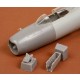 1/48 Mikoyan MiG-19PM Correct Nose for Trumpeter kit