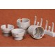 1/72 Bristol Blenheim Engine Cowlings & Exhaust Set for Airfix kit (Resin)