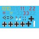1/72 Hispano HA-1112 M1L "Movie Star" Decal sheet