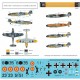 1/72 Spanish Air Force Messerschmitt Bf-109F Decals