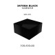 100 x 100 x 50 Jatoba Wood Base for Miniatures (Black Varnish)