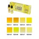 Drop & Paint Range Acrylic Colours Set - Yellow Submarine (Each: 17ml, 8 Bottles)