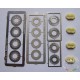 1/24 Slotted Brake Disc set 15mm + 13mm with 4 Brake Calipers