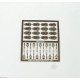 1/24 Hood Pins for Modern Sports Cars (1 Photo-Etched Sheet)