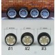 1/24 16&quot; Minilite Wheels w/Tyres #1