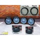 1/24 BRM 15&quot; Wheels and Tyres Set (4 Wheels + 4 Tyres)