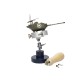 2-in-1 Work Holder with Non-slip Base and Wooden Handle