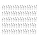 Set of 100x Fine Point Blades (#11) For #1 Handles