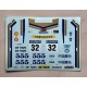 1/24 Mitsubishi Lancer 2000 Turbo HongKong-Beijing Rally 85 Decal