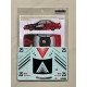 1/24 Toyota Corolla Levin AE92 Gr.A JTC 89 Team ADVAN Decal