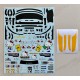 1/24 Audi R8 LMS evo II GT3 Macau GT Cup 2022 Uno Racing Team Decal