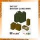 1/35 WWII British Cans 
